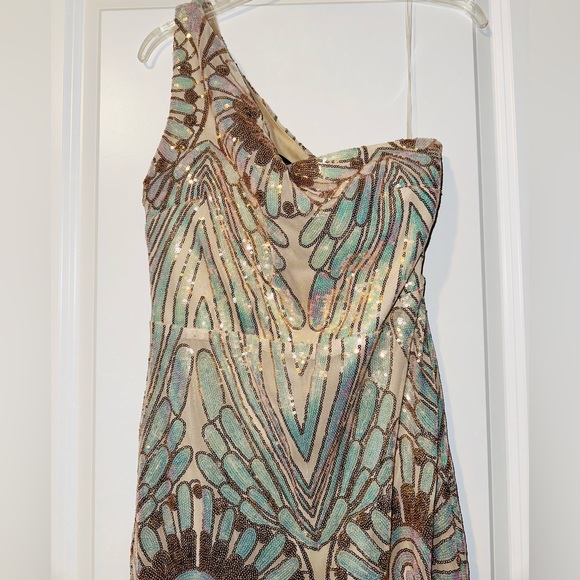 Missord One Shoulder Sequin Formal Dress - Picture 7 of 14